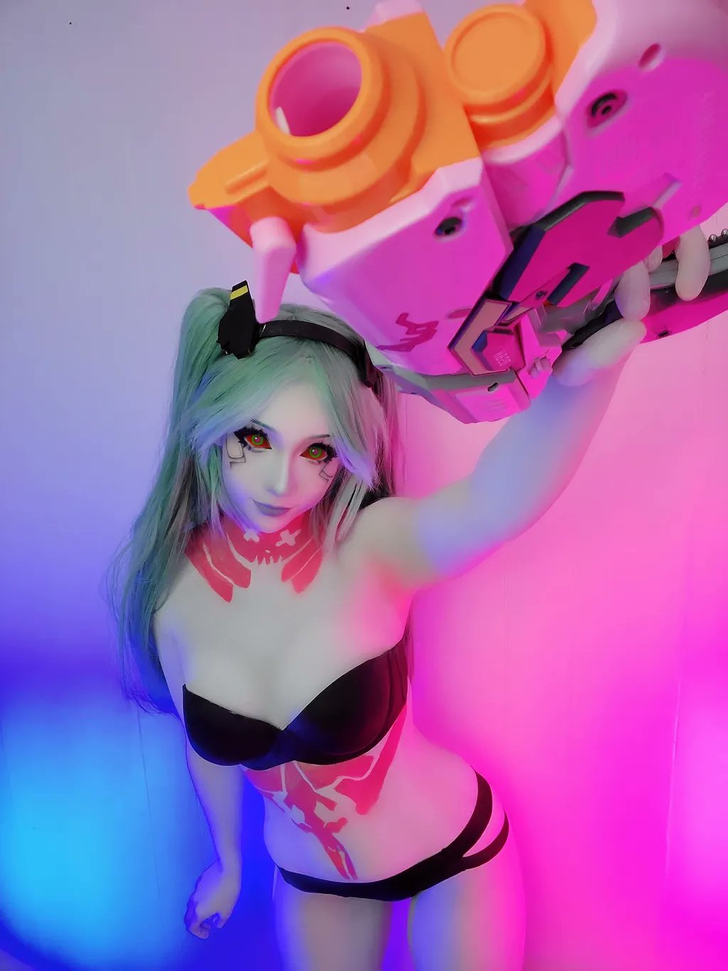 Rebecca from Cyberpunk Edgerunners Cosplay by Skye Summers